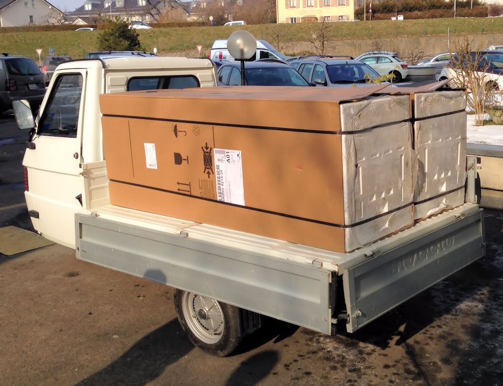 Une prise en charge de marchandise surprenante
